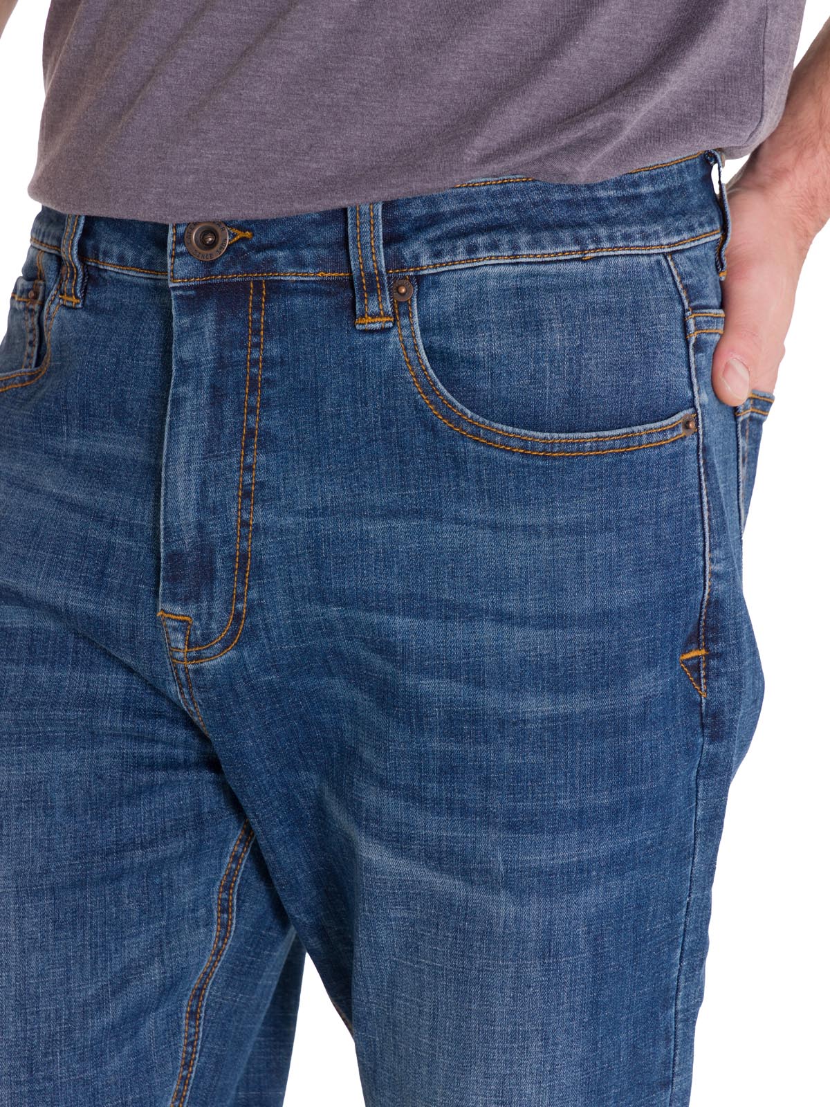 Jeans Casual Hombre COOLMAX DENIM SLIM AZUL CAT