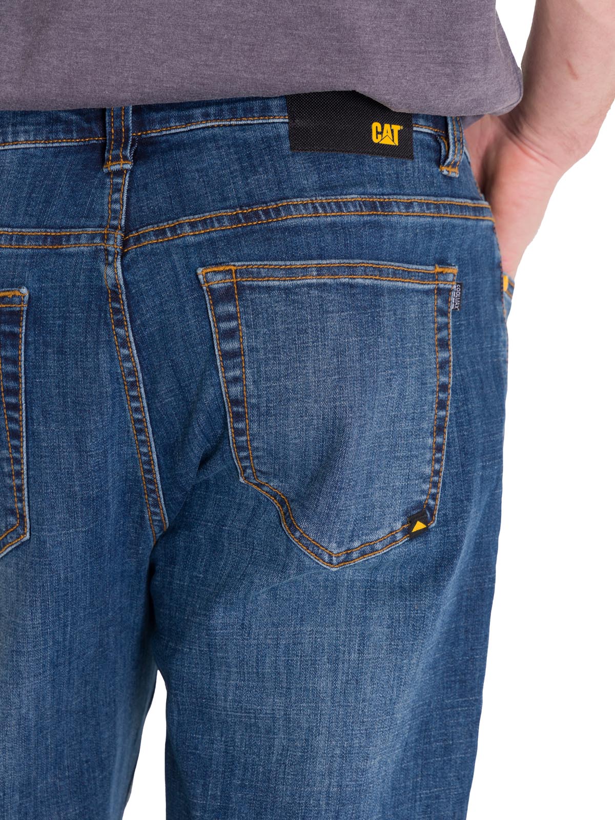 Jeans Casual Hombre COOLMAX DENIM SLIM AZUL CAT