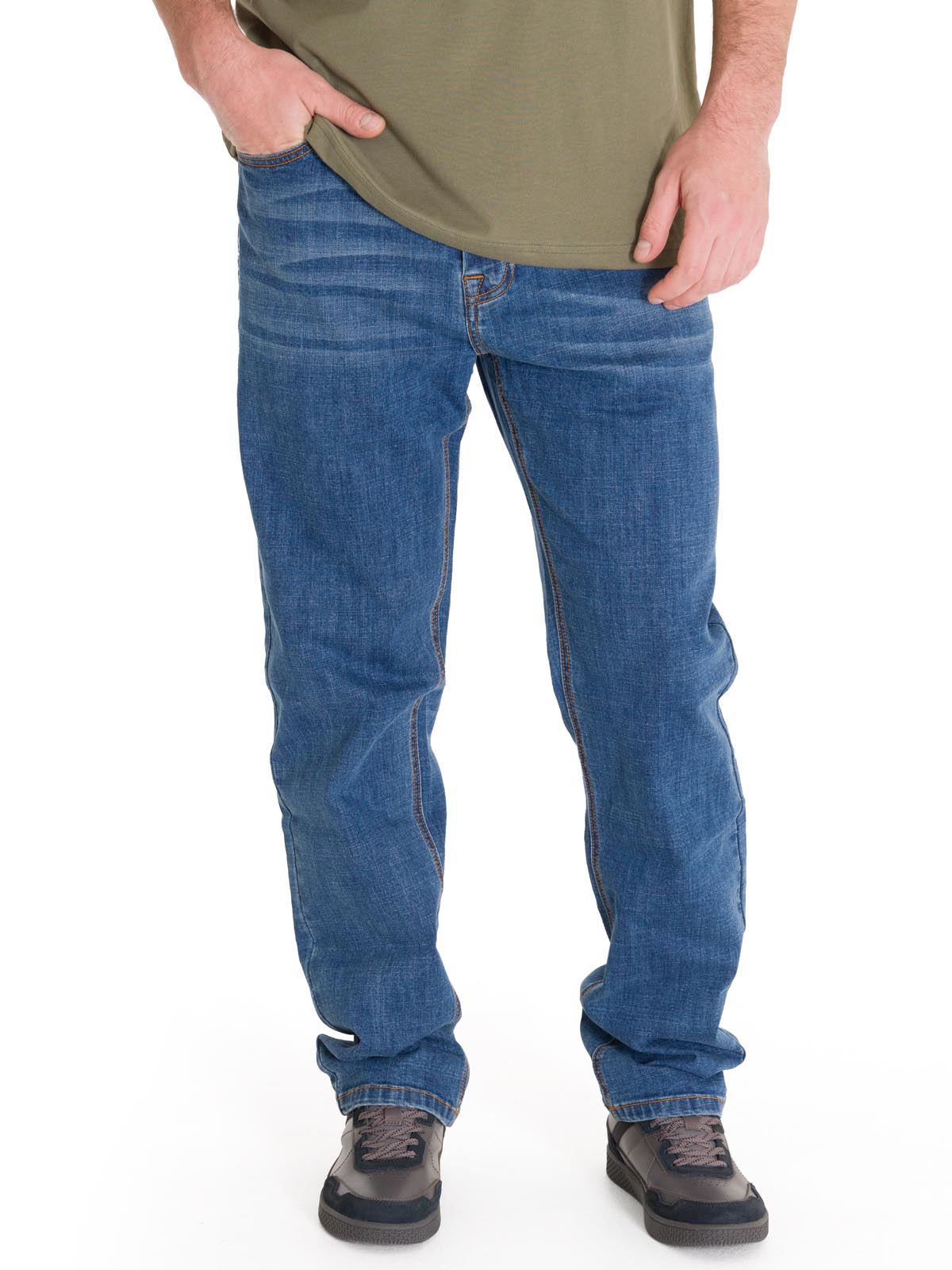 Jeans Denim Hombre Coolmax Denim Slim Gris Cat