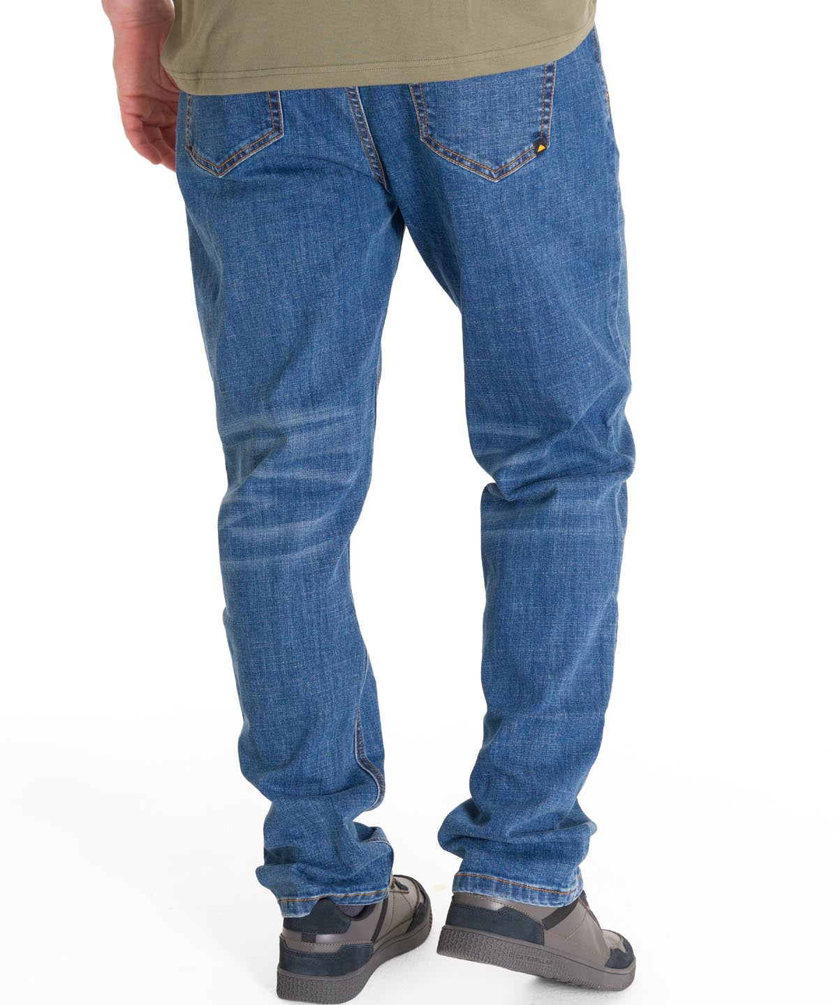 Jeans Denim Hombre Coolmax Denim Slim Gris Cat