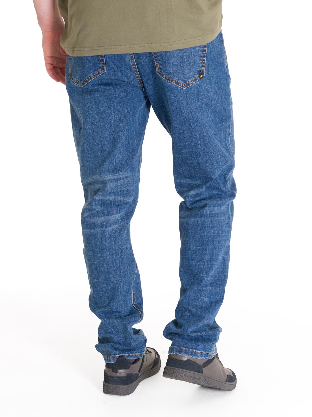 Jeans Denim Hombre Coolmax Denim Slim Gris Cat