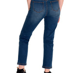 Jeans Denim Mujer Triblend Stretch Denim High-Rise Straight Rojo Cat