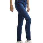 Jeans Denim Mujer Triblend Stretch Denim Mid-Rise Skinny Verde Cat