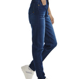 Jeans Denim Mujer Triblend Stretch Denim Mid-Rise Skinny Verde Cat