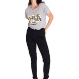 Jeans Denim Mujer Triblend Stretch Denim Mid-Rise Skinny Gris Cat