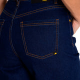 Jeans Denim Mujer Triblend Stretch Denim Wide Leg Azul Cat