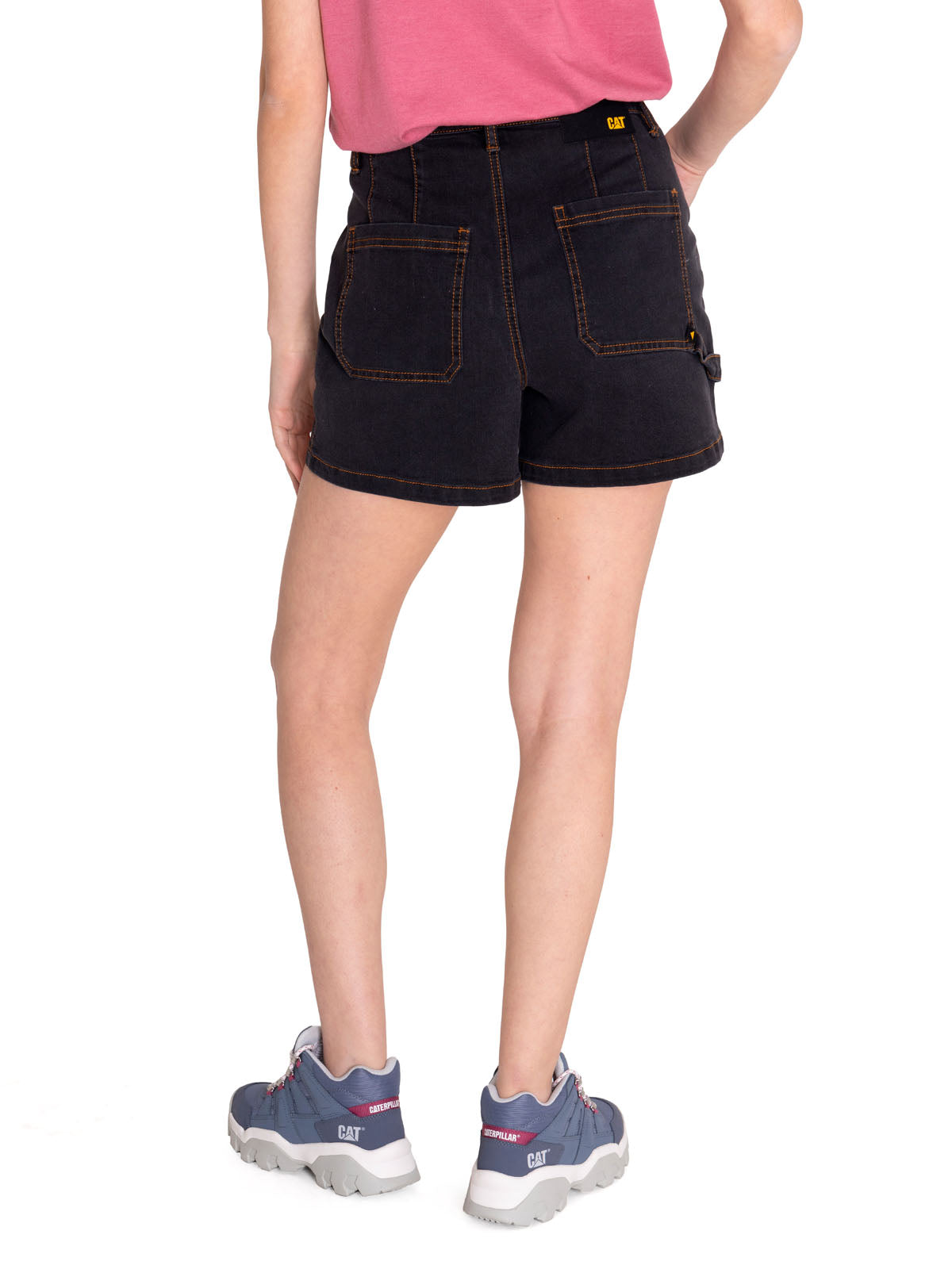 Short Casual Mujer TRIBLEND STRETCH DENIM SHORT Gris CAT