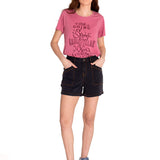 Short Casual Mujer TRIBLEND STRETCH DENIM SHORT Gris CAT