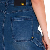 Falda Ajustada Casual Mujer CARPENTER MAXI SKIRT Denim Cat
