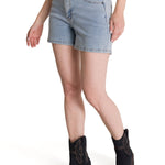 Short Denim Mujer 5 Bolsillos Azul Claro CAT