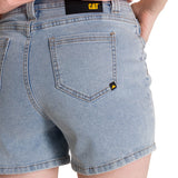 Short Denim Mujer 5 Bolsillos Azul Claro CAT