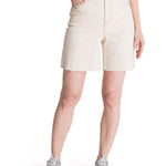 Short Tiro Alto Denim Mujer Cowboy Beige CAT