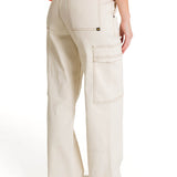 Jeans Cargo Mujer Relaxed Beige CAT