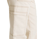 Jeans Cargo Mujer Relaxed Beige CAT