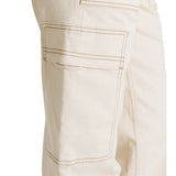 Jeans Cargo Mujer Relaxed Beige CAT