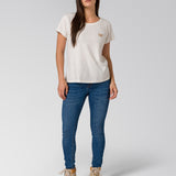 Jeans Mujer Stretch Denim Mid Rise Indigo CAT