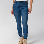 Jeans Mujer Stretch Denim Mid Rise Indigo CAT