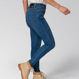 Jeans Mujer Stretch Denim Mid Rise Indigo CAT