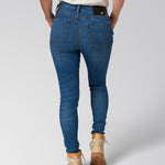 Jeans Mujer Stretch Denim Mid Rise Indigo CAT
