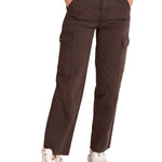 Pantalon Casual Mujer Heritage Uniform High-Rise Cargo Pant Negro Cat