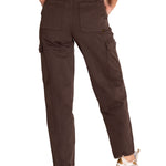 Pantalon Casual Mujer Heritage Uniform High-Rise Cargo Pant Negro Cat
