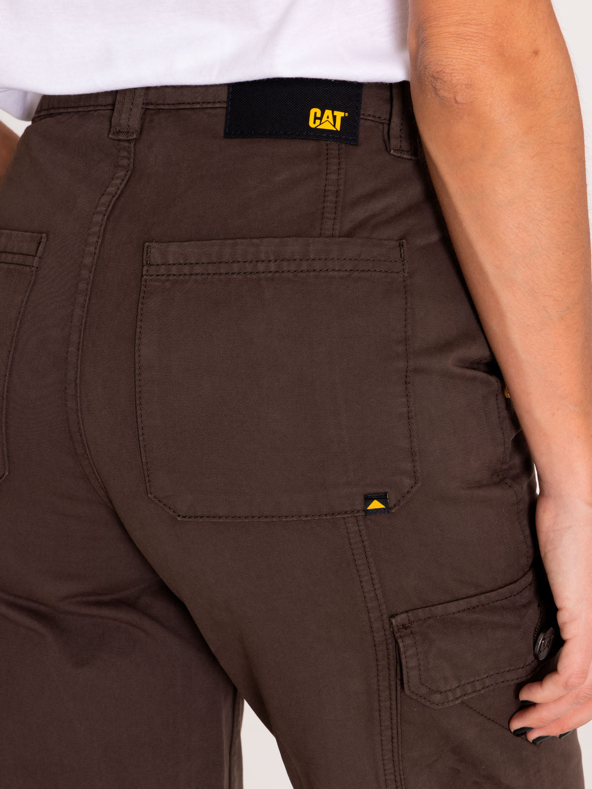 Pantalon Casual Mujer Heritage Uniform High-Rise Cargo Pant Negro Cat