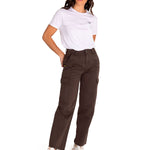 Pantalon Casual Mujer Heritage Uniform High-Rise Cargo Pant Negro Cat