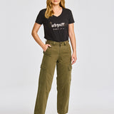 Pantalón Casual Mujer HERITAGE UNIFORM HIGH-RISE CARGO PANT Verde CAT