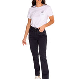 Pantalon Casual Mujer Double Front Utility Bottom Negro Cat