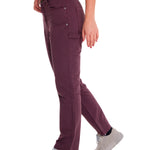 Pantalón Casual Mujer DOUBLE FRONT UTILITY BOTTOM Burdeo CAT