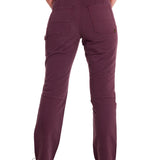 Pantalón Casual Mujer DOUBLE FRONT UTILITY BOTTOM Burdeo CAT