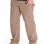 Pantalón Straight Hombre Twill Carpenter Café Claro Cat