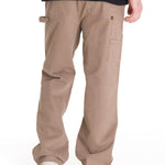 Pantalón Straight Hombre Twill Carpenter Café Claro Cat