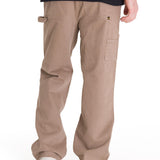 Pantalón Straight Hombre Twill Carpenter Café Claro Cat