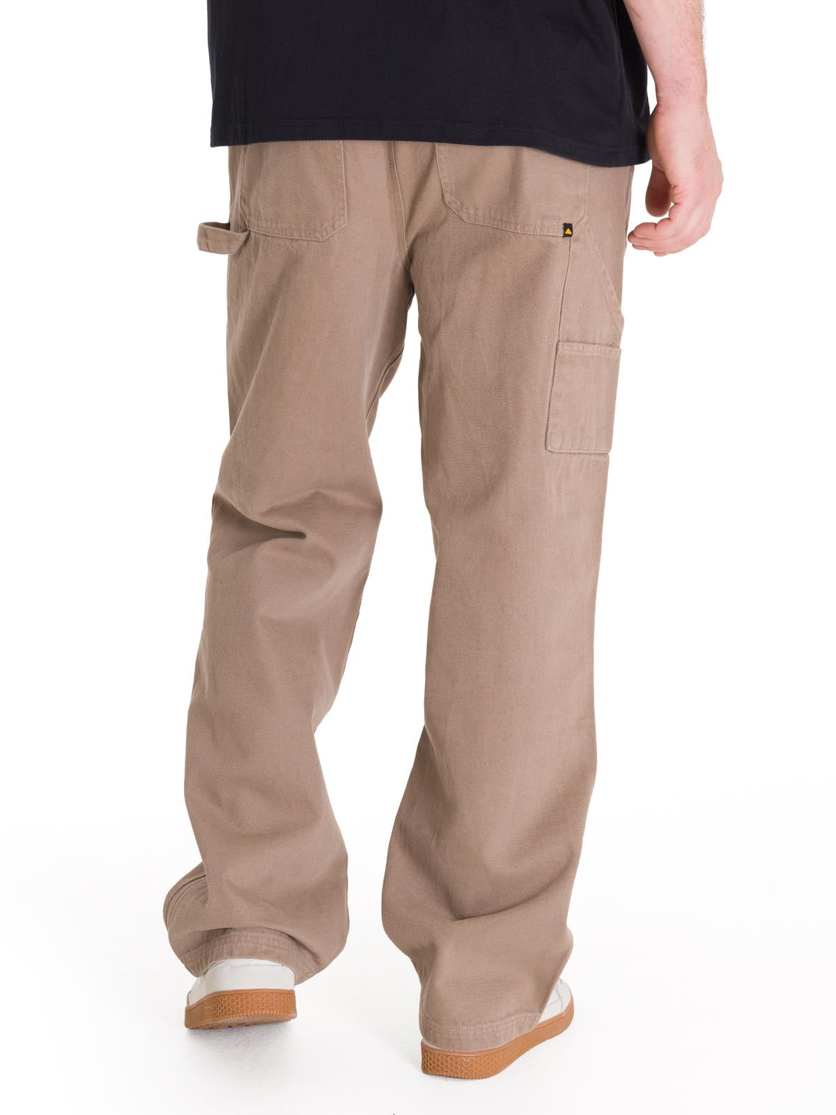 Pantalón Straight Hombre Twill Carpenter Café Claro Cat