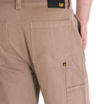 Pantalón Straight Hombre Twill Carpenter Café Claro Cat