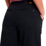 Pantalón Casual Mujer WIDE LEG STRETCH CHINO PANT Negro CAT