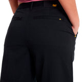 Pantalón Casual Mujer WIDE LEG STRETCH CHINO PANT Negro CAT