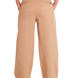 Pantalón Casual Mujer WIDE LEG STRETCH CHINO PANT Beige/Crudo CAT