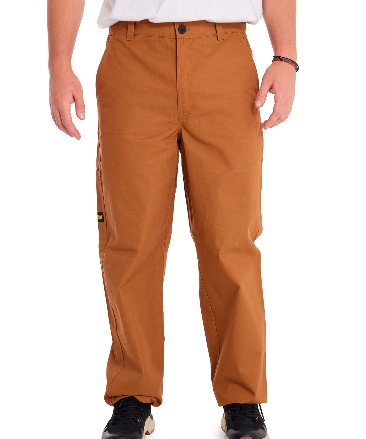Pantalón Casual Hombre RELAXED TWILL UTILITY PANT Café CAT