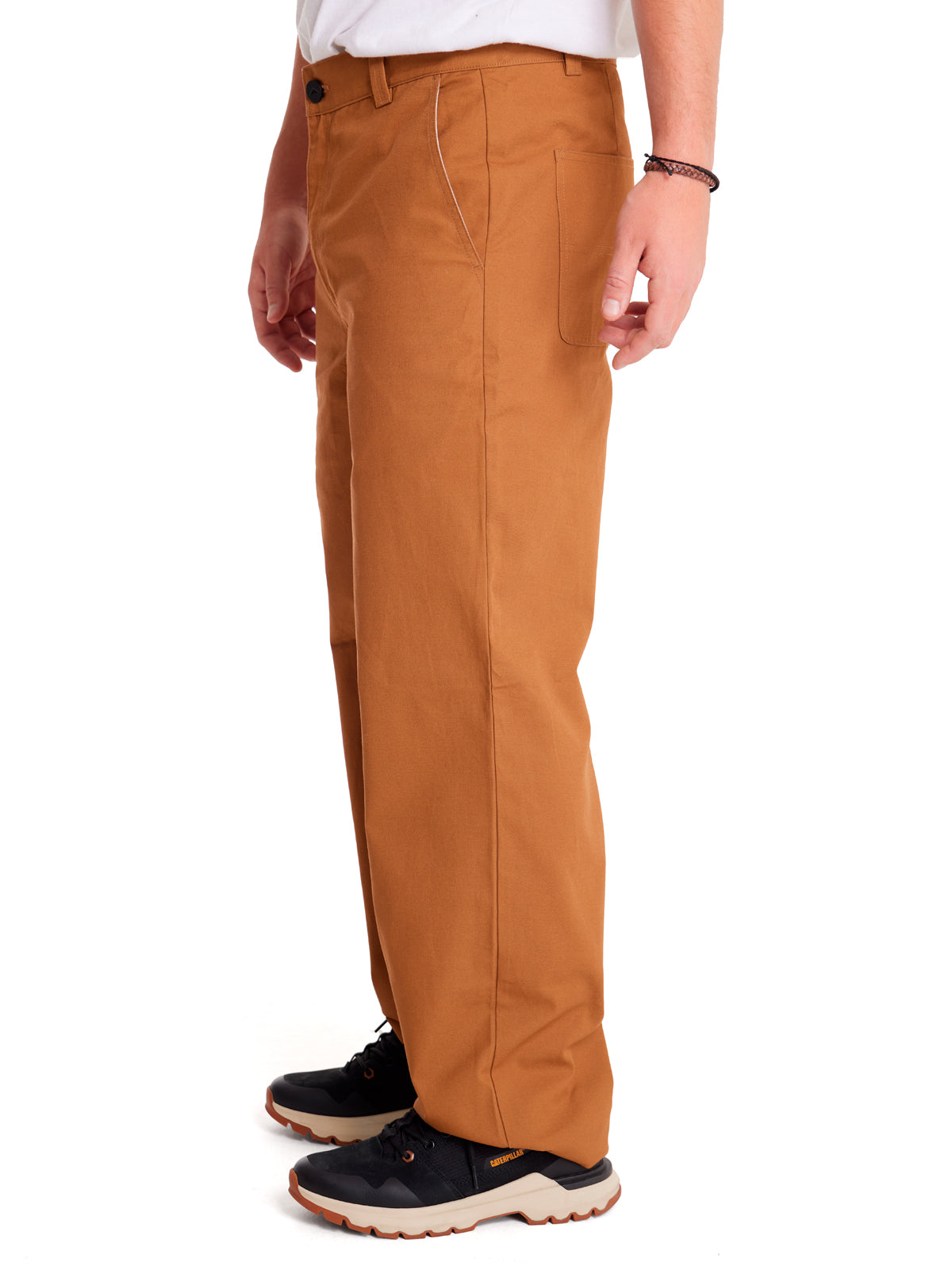 Pantalón Casual Hombre RELAXED TWILL UTILITY PANT Café CAT
