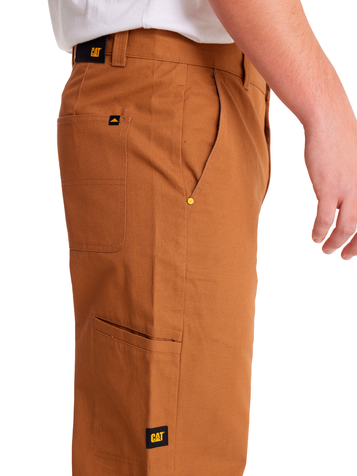 Pantalón Casual Hombre RELAXED TWILL UTILITY PANT Café CAT
