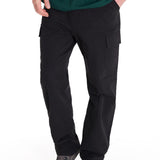 Pantalón Tiro Medio Hombre HERITAGE STRAIGHT CARGO UTILITY Negro Cat