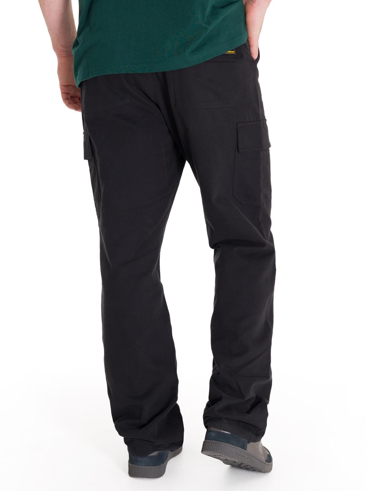 Pantalón Tiro Medio Hombre HERITAGE STRAIGHT CARGO UTILITY Negro Cat