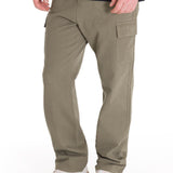 Pantalón Tiro Medio Hombre HERITAGE STRAIGHT CARGO UTILITY Oliva Cat