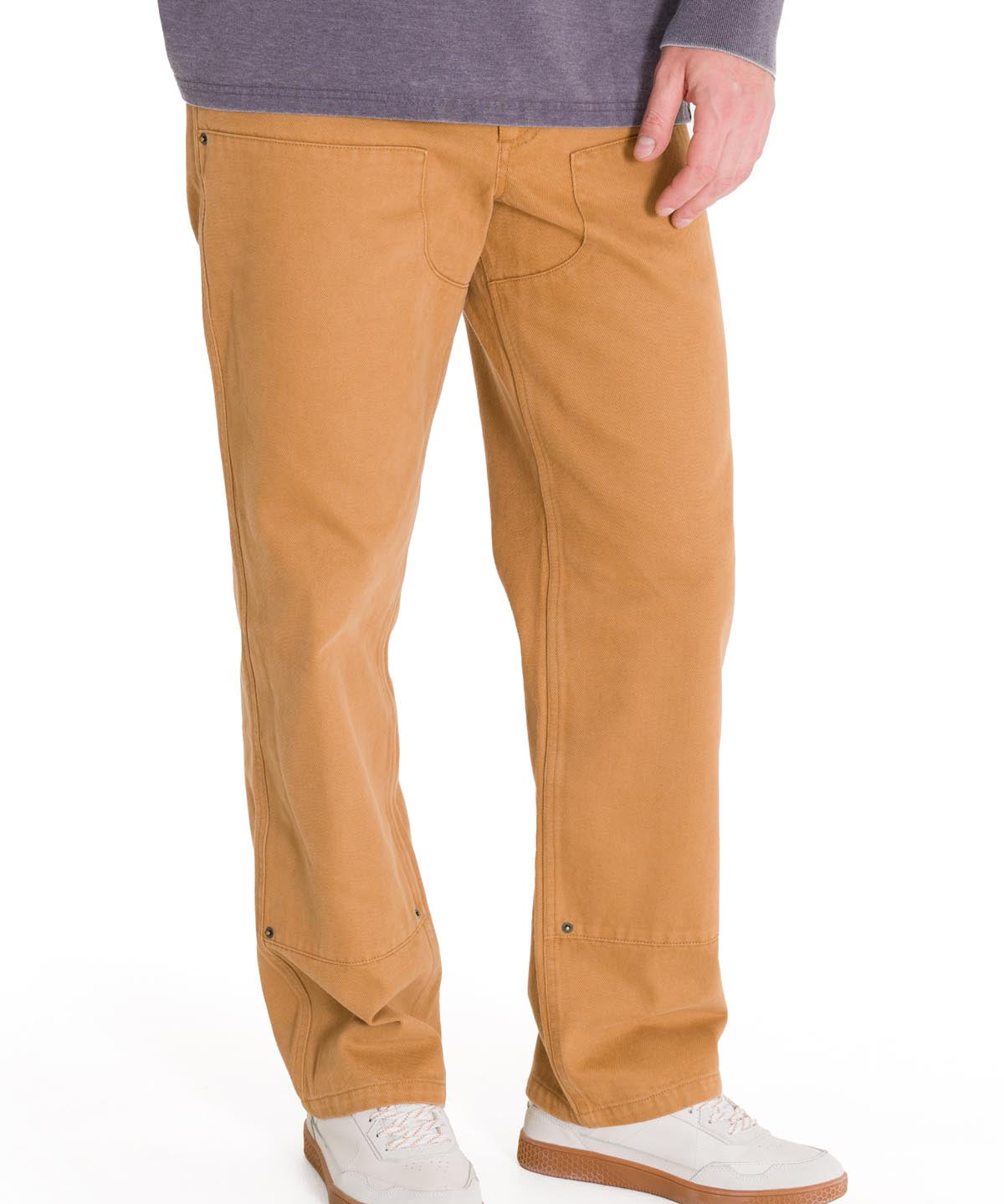 Pantalón Tiro Medio Hombre HERITAGE UNIFORM STRAIGHT DOUBLE FRONT Caramelo Cat