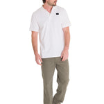 Pantalón Tiro Medio Hombre HERITAGE UNIFORM STRAIGHT DOUBLE FRONT Oliva Cat