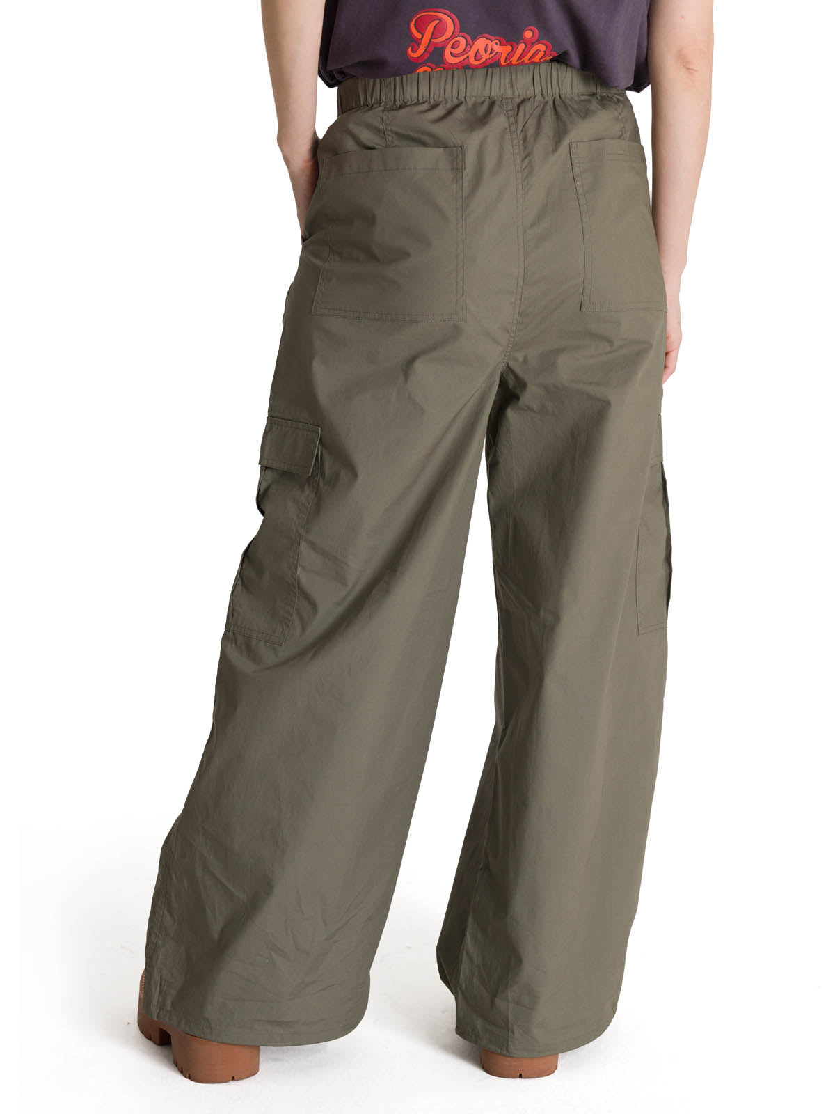 Pantalón Cargo Mujer Pull-On Oliva CAT