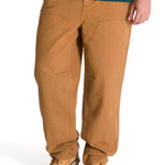 Pantalón Hombre Double Front Canvas Café CAT