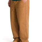 Pantalón Hombre Double Front Canvas Café CAT